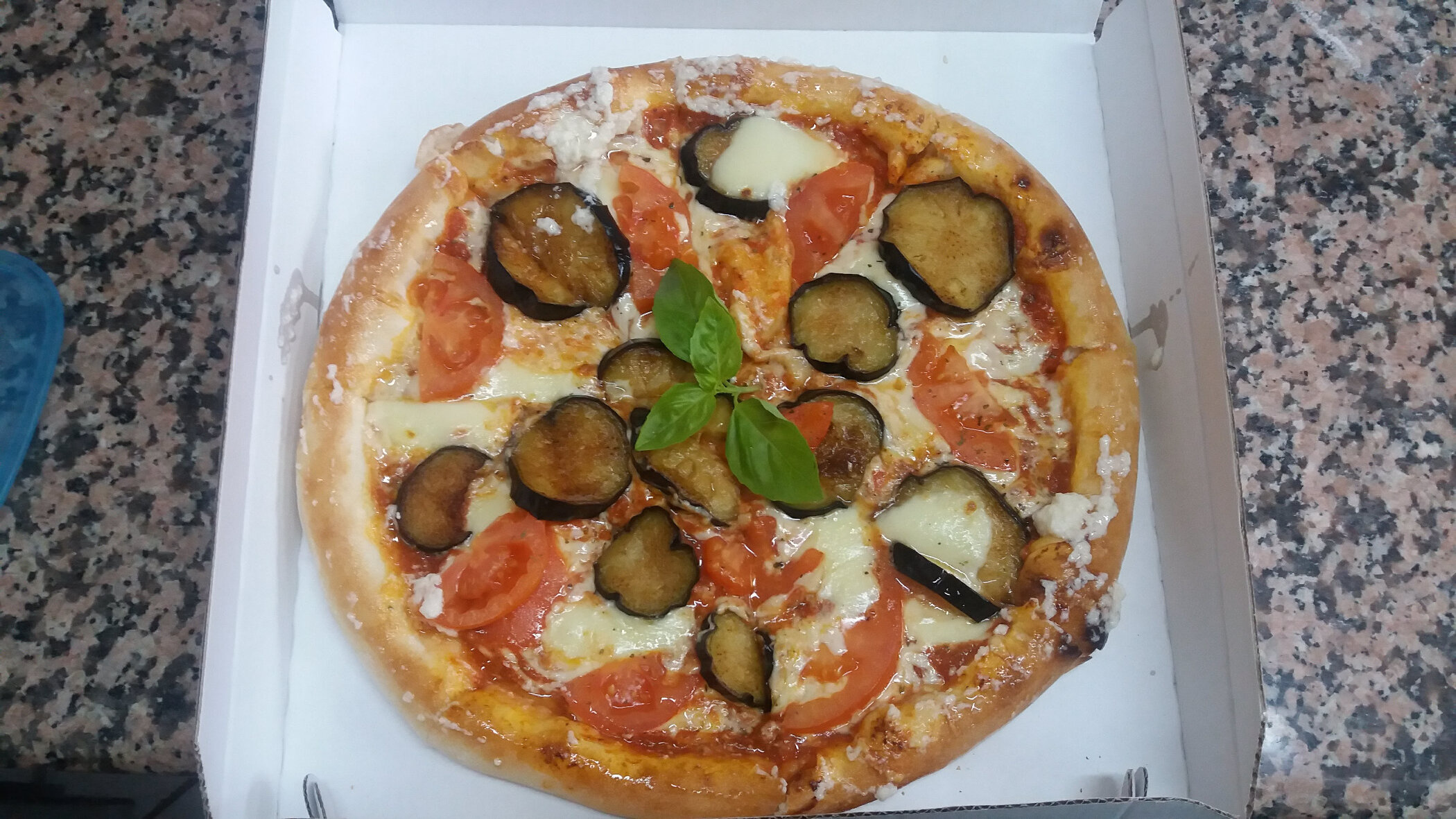 Gemüsepizza der Pizzeria Marino